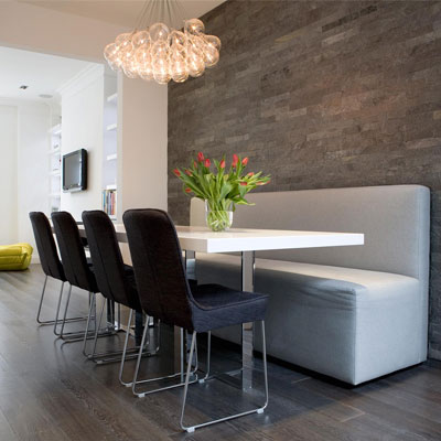 Elegant living room interior design and decoration